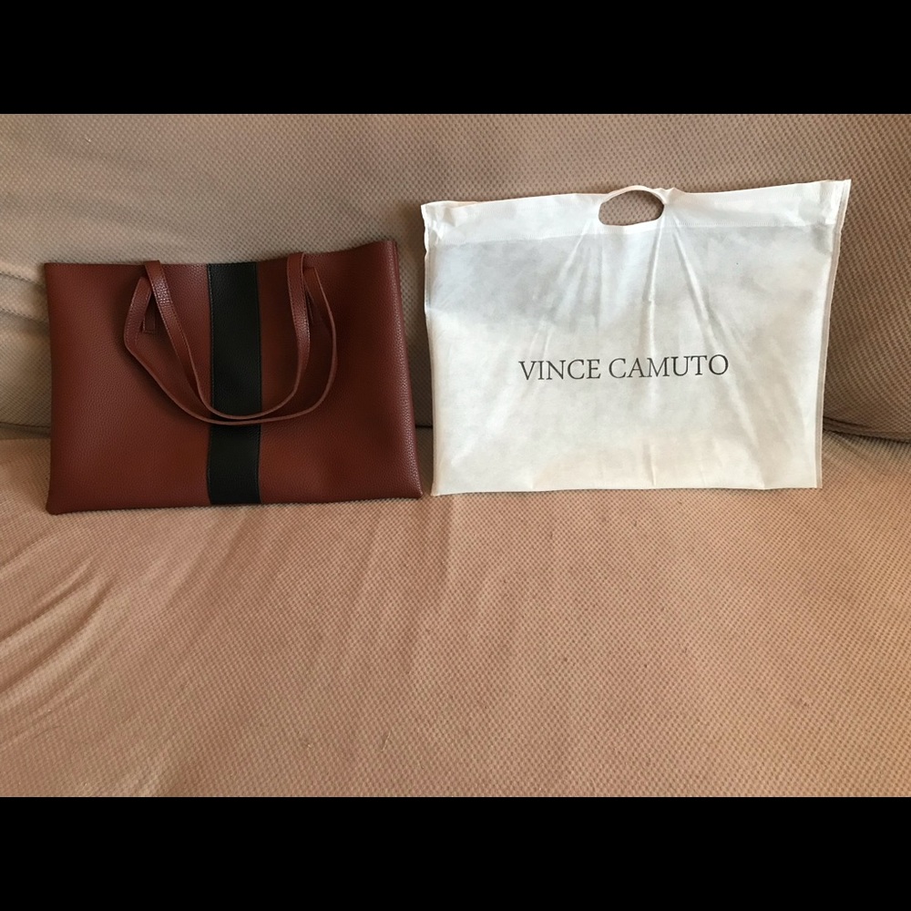 Vince Camuto leather tote bag